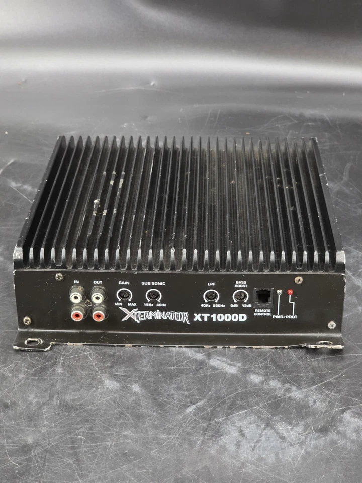 Amps Xterminator XT1000  Channel Vehicle Amplifier - Image 1 of 4