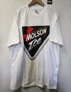 Camiseta De Colección Molson Ice XL Cerveza Alcohol - Imagen 1 de 6
