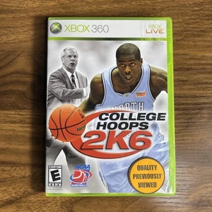 College Hoops 2K6 (Microsoft Xbox 360, 2006) CIB komplett mit Handbuch TOP - Bild 1 von 8