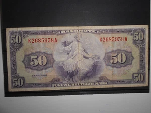 50 D-Mark Schein Bank Deutscher Länder 1948 Nr.1 - Bild 1 von 1
