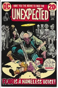 UNEXPECTED #143 VF/NM 9.0 BRONZE AGE DC HORROR! BLACK COVER! NICK CARDY COVER! - Picture 1 of 2