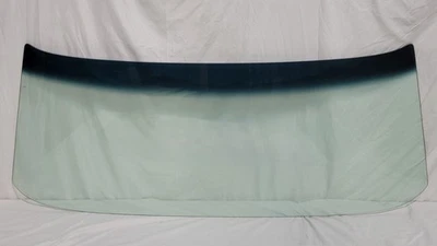 Vidro para-brisa 1969 1970 Ford Mustang conversível e capota rígida verde com sombra - Imagem 1 de 2