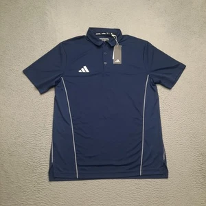 Adidas Utility Poloshirt Herren Medium Navy Blau Golf Kurzarm Erwachsene JH3667 - Bild 1 von 8