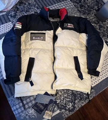 Nueva chaqueta acolchada vintage South Pole Urban Tech Real Gear Future XL Foto 1 de 4