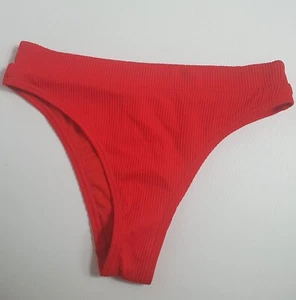 BNWT Billabong Womens Sand Dunes Red Maui Rider Bikini Bottom Skimpy - Size 6 - Picture 1 of 6