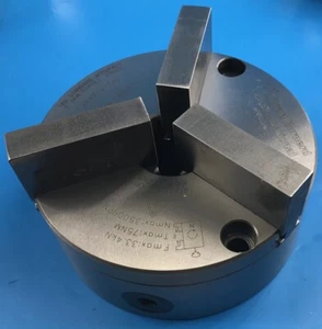 Pratt Burnerd 3 Jaw Chuck 125mm Std Accuracy With 1 Set Soft Jaws 9580-01305 - Picture 1 of 4