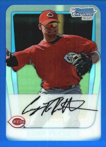 2011 Bowman Chrome Prospects Blue Refractors Card #BCP64 Cody Puckett /250