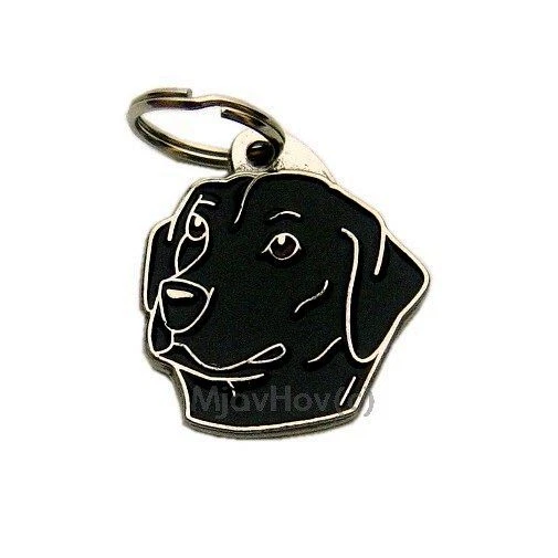 Dog name ID Tag,  Labrador retriever, Personalized, Engraved, Handmade, Charm - Image 1 of 4