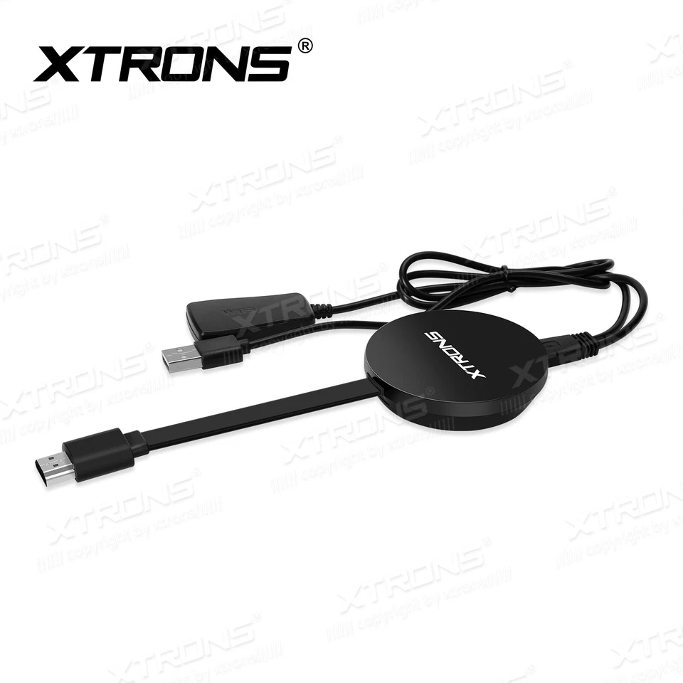 XTRONS 4k Wireless Display Adapter Airplay Miracast Dongle for TV WiFi Displa...