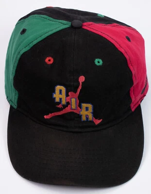 Vintage Air Jordan Ball Cap Nike Cross Colors Snapback - Image 1 of 4