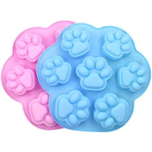 Silicone Mold Lovely Paw Ice Cube Soap Fondant Decoration Silikon Shape moEO - Picture 1 of 9
