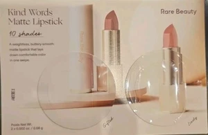 Rare Beauty Selena Gomez Kind Words Matte Lipstick Sample Card Gifted Lively New - Picture 1 of 1