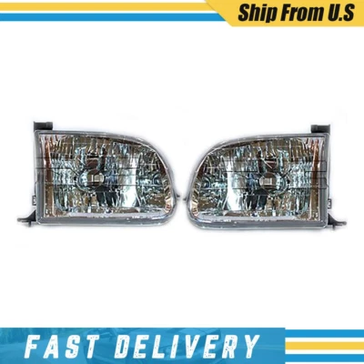 Kit de montaje de faros delanteros izquierdo derecho TYC para Tundra 2000-2004 _XJ Foto 1 de 4