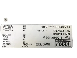 VERO MONO PK100 116-015410E - Picture 1 of 11
