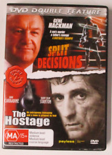 Split Decisions + The Hostage - Gene Hackman John Carradine - DVD Double Feature