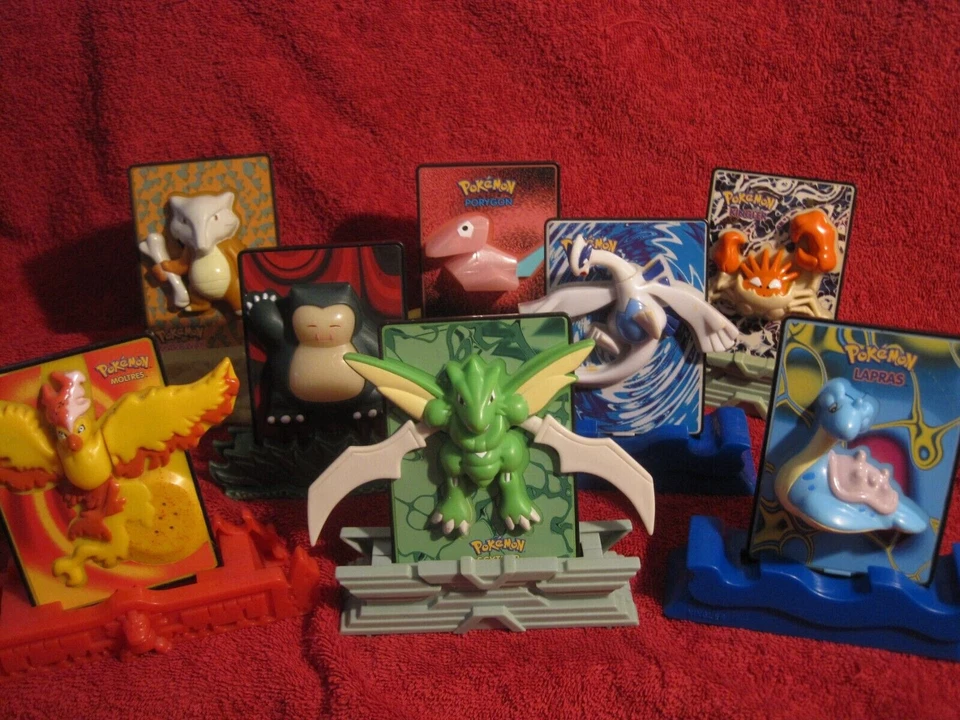 Pokemon Relief Figur 3-D Karte z. Auswahl, Burger King, 2000, Card, Vintage, K2 - Bild 1 von 1