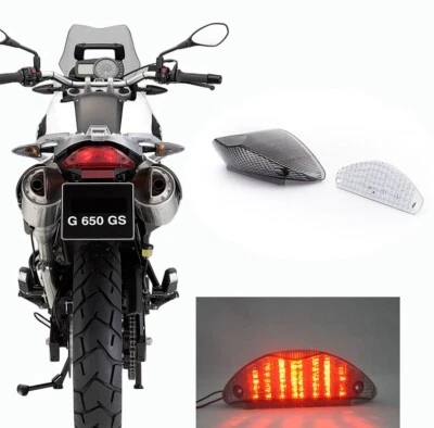 Ajuste BMW 2002-2007 R1200GS; 2003-2007 F650GS; Lanterna traseira LED + sinal de volta  - Imagem 1 de 4