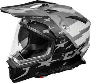Castle X CX200 Liberty Dual Sport Motorcycle Helmet Large Matte Charcoal - Picture 1 of 3