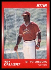 1989 Star Minor League Art Calvert St. Petersburg Cardinals #48