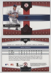 2005 Donruss Champions Red Impressions /250 Kevin Youkilis #399