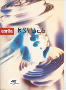 Folleto Aprilia RS 125 Prospekt depliant alrededor de 1996 / 97 - Imagen 1 de 4