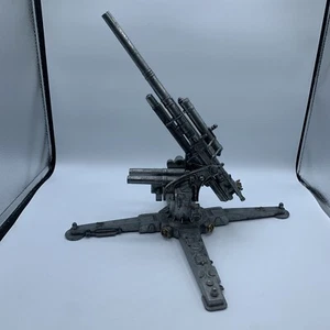 Metall 88 mm deutsche Flakkanone zweifarbig (nicht feuernd) Spielzeug Modell EX - Bild 1 von 16