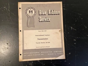 Getriebe Traktor B-275 Blue Ribbon Service Manual International Harvester - Bild 1 von 2