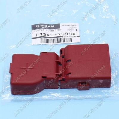 Nueva cubierta de terminal de batería positiva roja genuina OEM Nissan Infiniti 24345-7993A Foto 1 de 4