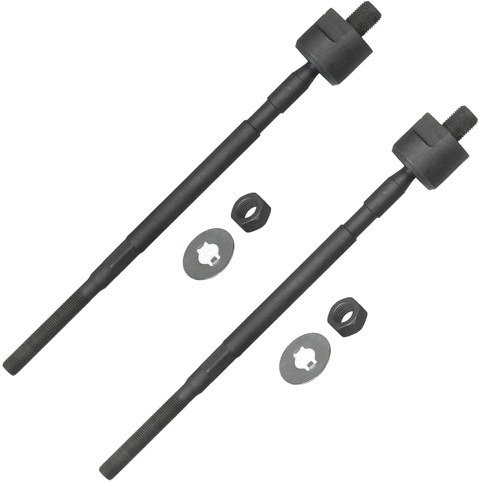 2pc Front Inner Tie Rods for 1989-1992 Dodge Colt Eagle Summit Mitsubishi Mirage - Image 1 of 1