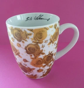 Adler Rosentasse Kaffeebecher Birgit Schrowange Goldene Rosen - Bild 1 von 3