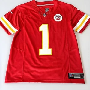 3XL Xavier Worthy #1 Vapor FUSE Trikot rot Elite Qualität Kansas City Chiefs - Bild 1 von 11