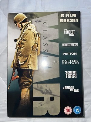 6 Classic War Film Boxset DVD New and Sealed - Image 1 of 4