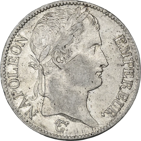 [#841682] Coin, France, Napoleon I, Napoléon I, 5 Francs, 1811, Strasbourg, EF Cover