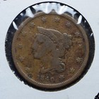 1840 Braided Hair Large Cent small date (cn12967)