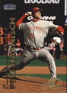 1999 Fleer Tradition Millenium Reds Baseball Card #187 Pete Harnisch /5000