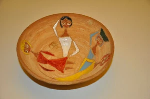 50er/60er Jahre Schale Fratelli Fanciullacci Studio pottery Bowl Italy Raymor - Picture 1 of 16