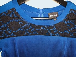 Authentic Just Cavalli Bodicon Dress S Very Beautiful Lux Dress Orig Over $600 - Picture 1 of 3