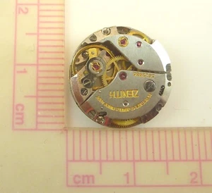 Zenith 15mm LDS Wrist Watch Movement - Good Balance - Parts / Repair - Picture 1 of 5
