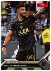 2023 Topps Now MLS All-Star Game Denis Bouanga Los Angeles FC Card #AS-1