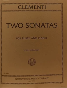 Clementi,Maurizio. - Two Sonatas. For Flute and PIano.  - Imagen 1 de 1