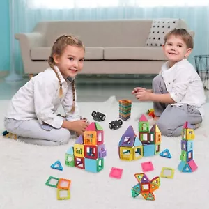 85Stk magnetische Bausteine Spielset als Lernspielzeug und Kinderspielzeug - Bild 1 von 13
