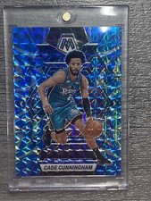 Cade Cunningham RARE BLUE REFRACTOR PRIZM INVESTMENT CARD MOSAIC SSP MVP