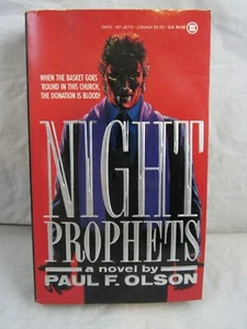 NIGHT PROPHETS PAUL F OLSON ONYX 1989 HORROR 1ST EDITION NEW OLD STOCK PAPERBACK - Bild 1 von 4