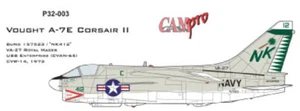 OOP, CAM PRO ABZIEHBILD, P32-003, MASSSTAB 1/32, A-7E CORSAIR II, VA-27 - Bild 1 von 4