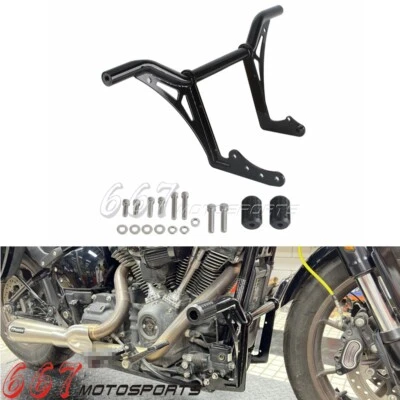 Barra delantera de carretera para Harley Low Rider ST FXLRST FXLRS Street Bob FXBB/S 2018-25 Foto 1 de 4