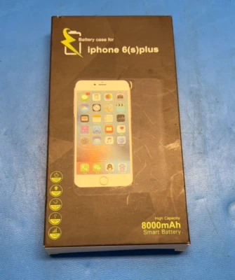 External Battery Case High Capacity 8000mAh for iPhone 6 Plus iPhone 6s Plus - Image 1 of 4