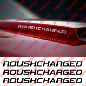 Roush Charged Hood Scoop Aufkleber Sticker USA Decal Roush Sticker - jede Größe - Bild 1 von 1