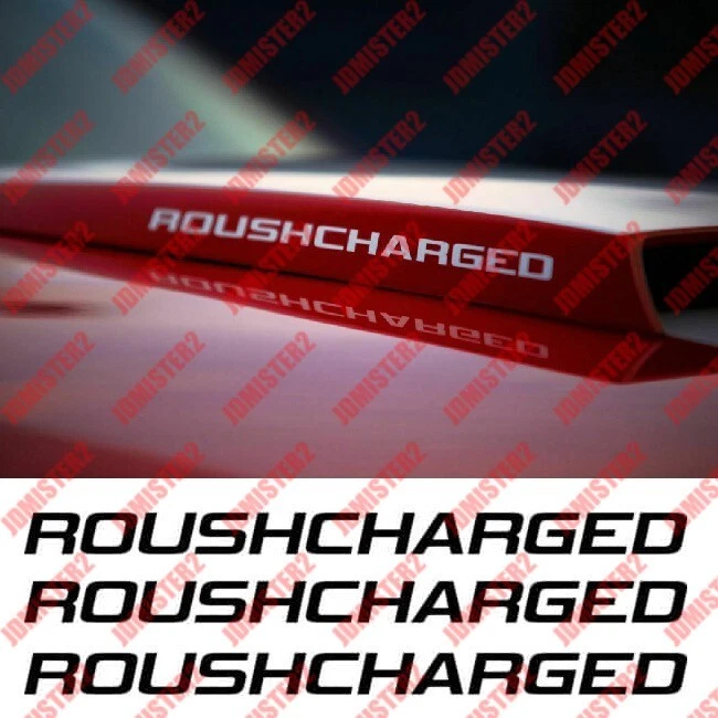 Roush Charged Hood Scoop Decal Stickers USA Decal Roush Stickers - Any Size - Image 1 of 1
