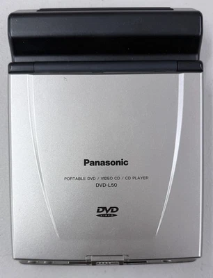 Reproductor de DVD/CD portátil Panasonic DVD L50 1999 vintage sin probar - sin cables Foto 1 de 4