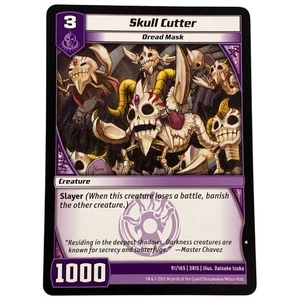 Kaijudo Skull Cutter #91/165 3RIS Rise of the DUEL MASTERS TCG 2012 - Picture 1 of 4